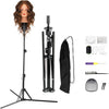 Neverland 63 Inch Wig Stand,Training Head Stand Tripod, Sturdy Metal Hairdressing Doll Mannequin Head Stand for Mannequin Head,Canvas Foam Head,Manikin head for Wigs,Training and Hairdressing