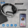 Over Ear Wireless Bluetooth Headphones with Mic -  EP650 - Custom App for Easy EQ Sound Control, aptX Low Latency, NFC, Rich Bass Clear Sound, 30 days Stand By High-Performance Comfort [Silver]