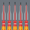 05135961001 Screwdriver Set Kraftform PlusSerie 100" 160iSS-7 pcs, Red-Yellow