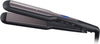 Hair Straightener Advanced Ceramic coating for Sleek & smooth glide, Wide longer length 110mm floating plates, Digital display, Heat proof pouch, Up to 230°C, S5525 Black Grey