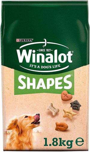 2 x Shapes Dog Biscuits, 1.8kg