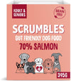 Natural Wet Dog Food, Grain Free Recipe with 70% Salmon and Slippery Elm, 7x 395g,package may vary