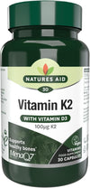 Vitamin K2 Capsules - Pack of 30