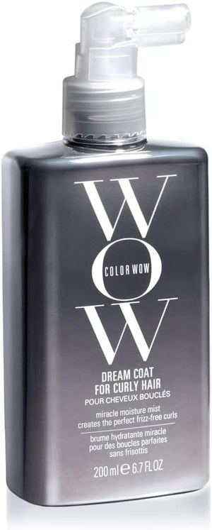 COLOR WOW Dream Coat for Curly Hair - Frizz-Free Curls Made Easy | Moisture-Boosting Spray, Curl-Enhancing Formula, Frizz-Fighting Power