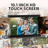 10.1 Inch WiFi Digital Photo Frame Built in 64GB Memory, 1280x800 IPS LCD Touchscreen, Auto-Rotate and Audio, Quick and Easy Share Photos or Videos via the Frameo App, the Best Choice for Gifting