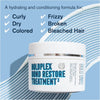 BoldPlex 3 Bond Repair Hair Protein Treatment Mask for Dry Damaged Hair - Hydrating & Conditioning for Curly, Coloured, Frizzy, Broken or Bleached Hair. Vegan, Cruelty & Sulphate Free, 200 ml