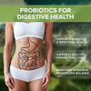 Digestive Probiotics for Gut Health 240 Tablets Supports Immune System & Digestive Health Made in The UK 3 Billion CFU Probiotic Supplement for Men & Women (240, Digestive Probiotics)