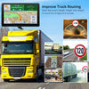 Truck Sat Nav uk, 7 inch Sat Navs for cars uk 2024, Motorcycle Sat Nav, Satnav Support Postcode Search, Voice Guidance, Speed Camera Alert, Lane Guidance Assist