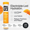 Electrolytes, Multivitamin & Hydration Tablets - 20 Effervescent Rehydration Electrolyte Tablets - 18 Vitamins & Minerals, Vitamin C, Vegan, Vegetarian & Low Calorie (Orange, 20 Tablets)