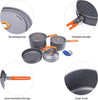 Feast 4 Camping Cookware Set | Outdoor Cooking kit with Pot Kettle Pan Bowls and Spatula | Kitchen Utensils for 4 to 5 People Backpacking Trekking Hiking Fishing Picnic