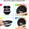 Baby Lights Projector, Roating Sensory Lights with 8 Lighting Modes, Starry Sky & Ocean Night Light Porjector for Kids, Baby Sensory Toy Gifts for Baby Gifts for Girls Boys - Black