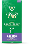 Drops, Spray in MCT Oil 2400 mg, Berry, 30 ml, NO THC