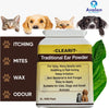 Clearit Traditional Ear Powder Fast Acting Super Effective 100g Stops Discomfort, Head Shaking, Wax, Gunk & Ear Odour