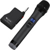 Wireless Microphone, Handheld Dynamic Microphone Wireless mic System for Karaoke Nights and House Parties to Have Fun Over the Mixer,PA System,Speakers-K025