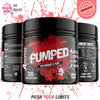 Pumped 'Strawberry Slush' Pump Pre Workout by  - Non Stim Pre Workout Powder Stimulant & Caffeine Free Pre Workout