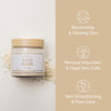 Rice Beauty Mask 3.88 Oz - Gentle Exfoliation with 4.1% Yeoju Rice, Vitamin-Enriched Formula for Smooth and Clear Skin, Natural Glow, and Pore Refinement