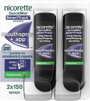 ® QuickMist SmartTrack 1mg/Spray Mouthspray Nicotine Freshmint 2 x 150 Spray