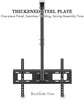 Ceiling TV Mount Bracket - Tilt & Swivel Ceiling Mount for 32-70 inch LED LCD HDTV - Supports up to 110 lbs - VESA 600x400mm