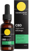 CBD Oil Drops for Night-Time, 1800mg, Soothing Peppermint | Strong High Strength 6% CBD with Added Hemp Oil | Vegan, THC-Free & GMO-Free (30ml)