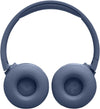 Tune 670NC Wireless On-Ear Headphones, with Adaptive Noise Cancelling, Bluetooth, Lightweight Design and 70 hours Battery Life, in Blue