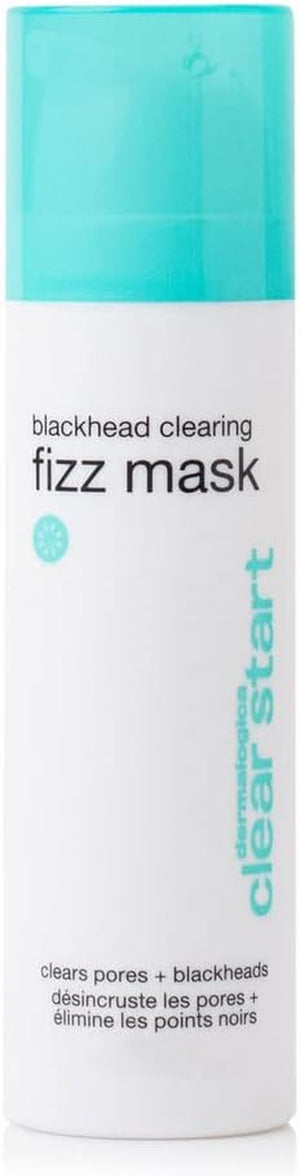 Blackhead Clearing Fizz Mask 50ml - Clears Pores & Blackheads, Cleans, Refreshes & Purifies the Skin, Absorbs Excess Oil, for All Skin Types