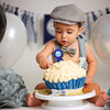 Birthday Decorations for Boys - Satin Sash, Holographic Badge, Award Ribbon Badge, Blue Sash for Kids Party Supplies
