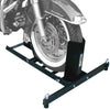 70271 Adjustable Motorcycle Wheel Chock Stand Heavy Duty 1800lb Weight Capacity,Black