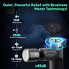Mini Massage Gun Heat and Cold,  Portable Massage Gun Deep Tissue with Case, 3200rpm Powerful Muscle Massager Gun for Back and Neck Pain Relief, Super Quiet, Type-C Charging