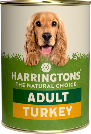 Complete Wet Can Grain Free Hypoallergenic Adult Dog Food Turkey & Veg 12x400g - Made with All Natural Ingredients