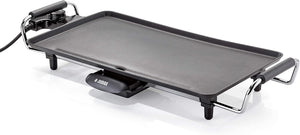 Electric Table Top Grill Teppanyaki Hot Plate 43cm x 23cm 2000W - 2 Year Guarantee