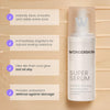 Super Serum - All Day Glow Multi-Corrective Serum, Skin Care Facial Moisturizer, Vitamin C Face Serum with Hyaluronic Acid, Anti Aging Facial Serum Purevoc Range