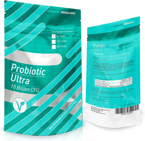 Probiotic 10 Billion CFUS Vegan Safe Lactobacillus Acidophilus Good Bacteria Support Digestive Supplement