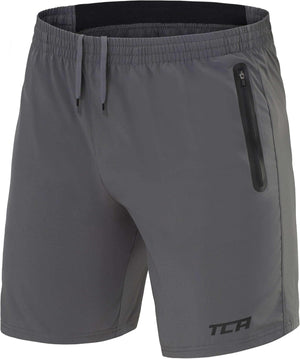 Elite Tech Lightweight Mens Running Shorts Men Gym Shorts with Zip Pockets