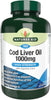 Cod Liver Oil, 1000 mg, 180 Softgel Capsules (High Strength, 254 mg Omega-3 with Vitamins A and D for Normal Function of the Immune System, Made in the UK)