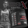 Shred X Fat Burner - ABE All Blak Everything Fat Burner, Thermo Weight Management (300g - 30 Servings) (Strawberry Kiwi)