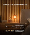 Night Light Plug in Wall, LED Motion Sensor Lights Indoor, Dimmable Warm White Night Light Smart Auto on/Off Lighting, for Nursery Kids Children's Room Bedroom,Stairs,Hallway,Corridor (2Pack)