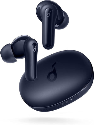 by Anker P2 Mini True Wireless Earbuds, 10mm Drivers with Big Bass, Custom EQ, Bluetooth 5.3, 32H Playtime, USB-C for Fast Charging, Tiny Size for Commute, Work