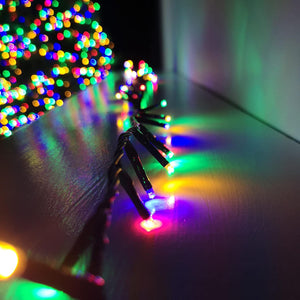 1,000 LED (25m)  TreeBrights Cluster Christmas Tree Lights in MultiColour