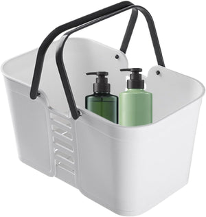 Portable Shower Bin - Beauty Products Storage Basket,Spa Storage Shower Basket With Handle Portable for Health Cosmetics Hair Supplies and Beauty Products