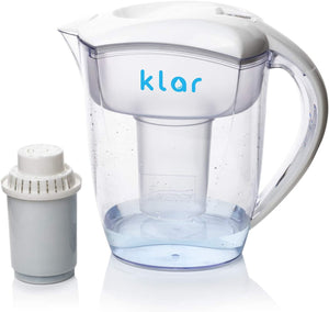 Fluoride Water filter Pitcher 3.5L – Removes Fluoride, Lead, Microplastics, PFOA, PFAS, Pesticides - Alkaline PH by