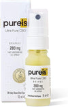 Ultra Pure CBD Fast Absorbing Oil Spray - Orange Flavour Oral Spray CBD Supplement - 280mg = 10mg of CBD per use - 0% THC, Non-Addictive, Vegan, Gluten-Free, Nicotine Free - 10ml