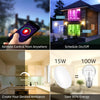 Smart D Ceiling Light Dimmab, RGB Colour Changing Ceiling Light, App or Voice Control, IP54 Waterproof Bathroom Light, 15W 1250lm, Warm to Cool White Tunab, Work with Axa and Goog Home