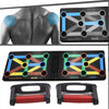 12 in 1 foldable Push Up Rack Board Train Gym Fitness System Workout Exercise Stands for Body Training