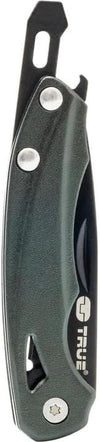 Slip Knife - Lightweight Pocket Knife & Multi Tool - With Bottle Opener, Screwdriver, Keyring Attachment & Pry Bar/Scraper - Camping Accessories