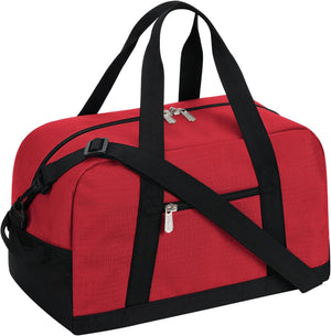 Small Duffle Bag 14 inch Carry On Mini Duffel Bag Lightweight for Travel Gym Sport-Red