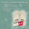 The Fuzzy Duck Winter Wonderland Luxury Slipper Gift Set (Pack of 1) - Vegan Friendly