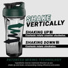 2.0 Vortex Blender Shaker Bottle Upto 828 ml | No Blending Ball or Whisk | USA Made | Portable Pre Workout Whey Protein Drink Shaker Cup | Mixes Cocktails Smoothies Shakes | Top Rack Safe