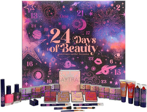 Beauty Advent Calendar 2023 Women Ladies Girls Teen 25 Day Xmas Countdown Cosmetic Gifts Christmas Essentials- Makeup Advent calendar for Teenagers Sunkissed