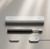 Sustainable Sonic Toothbrush - Electric Toothbrush Adults - Slim and Powerful Travel Toothbrush - Recyclable Plant-Based Head, 2 Modes, Mirror-Mount, and Charging Stand