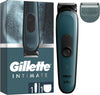 Gillette Intimate i3 Trimmer for Men, Pubic Hair Trimmer & Shaver for Men, SkinFirst Technology, Lifetime Sharp Blades, Waterproof, Cordless for Wet/Dry Use